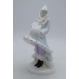 Unusual Coalport figure Ladies of Fashion series Miss 1920. In good condition with no obvious damage