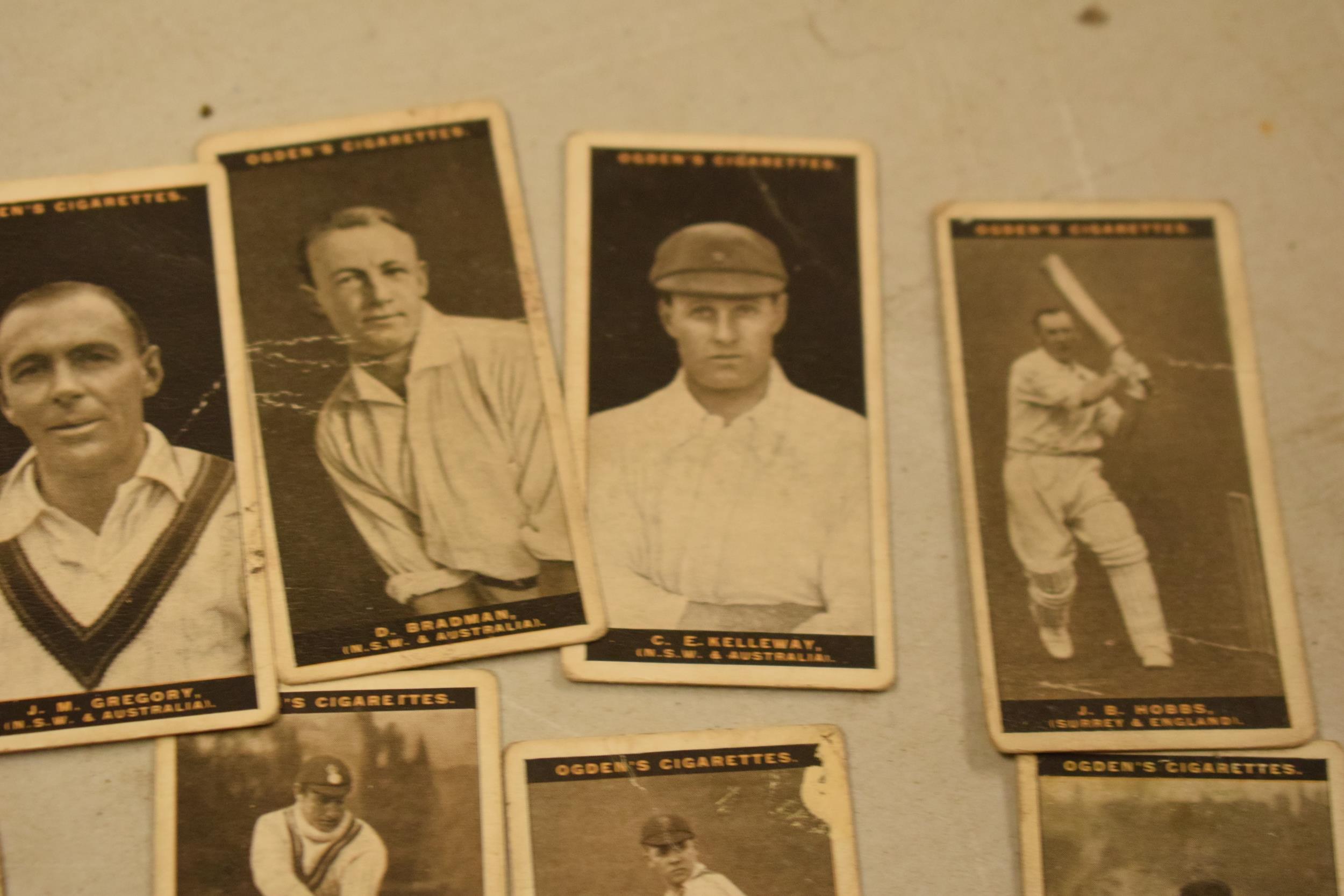 A good interesting collection of loose cigarette cards to include Ogden's Australian Cricketers - Image 18 of 26