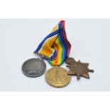 World War One trio of medals, DVR I TAYLOR RFA 63997 (3), with ribbons.