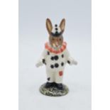 Royal Doulton Clown Bunnykins DB128 limited edition 750. In good condition with no obvious damage or