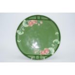 Eichwald Art Nouveau embossed 22.5cm diameter plate, impressed marks to rear '6941'. In good