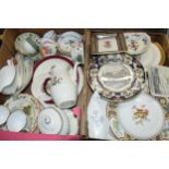 Ceramics to include Wedgwood, Royal Doulton, Masons and others such as teapots, plates, duos etc (