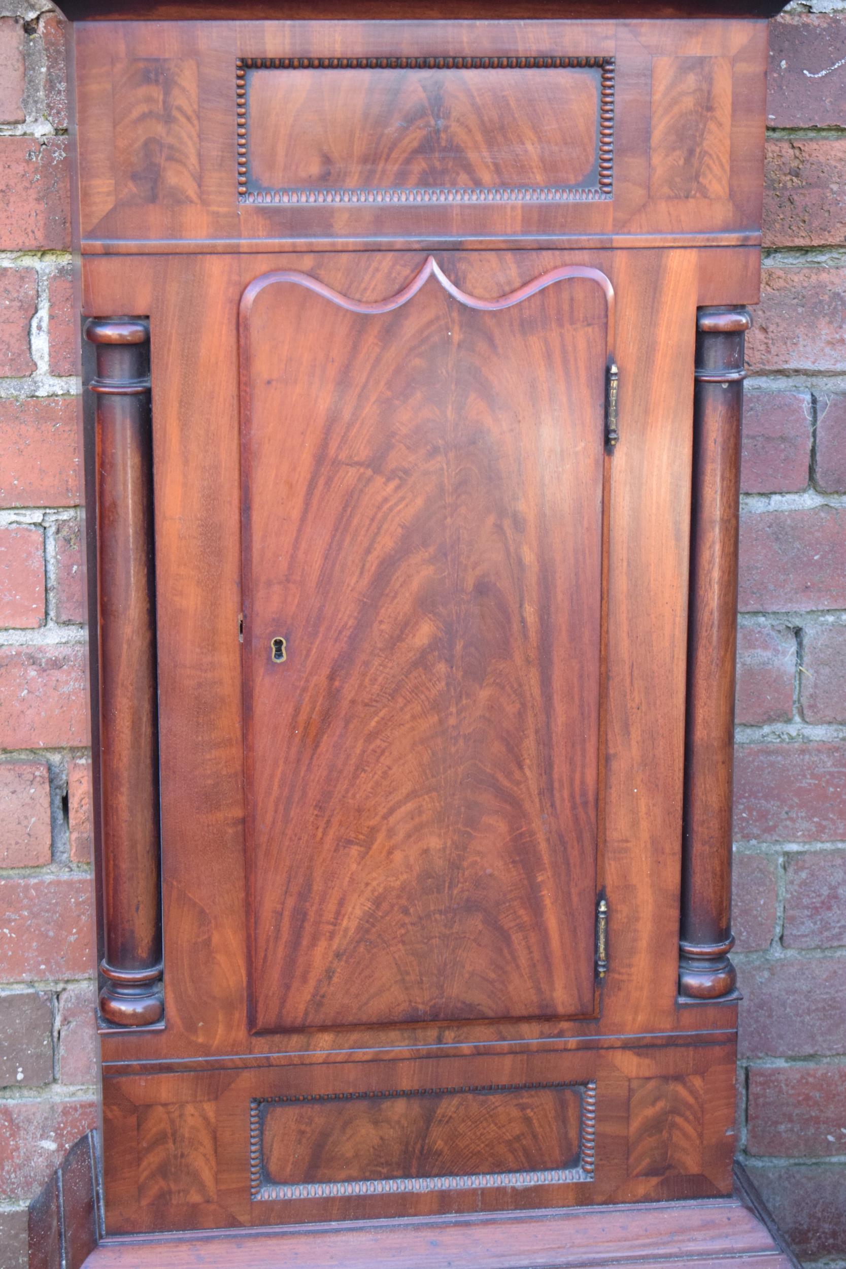 19th century mahogany cased 8 day Grandfather clock Blackburn of Gateshead, complete with - Image 6 of 21