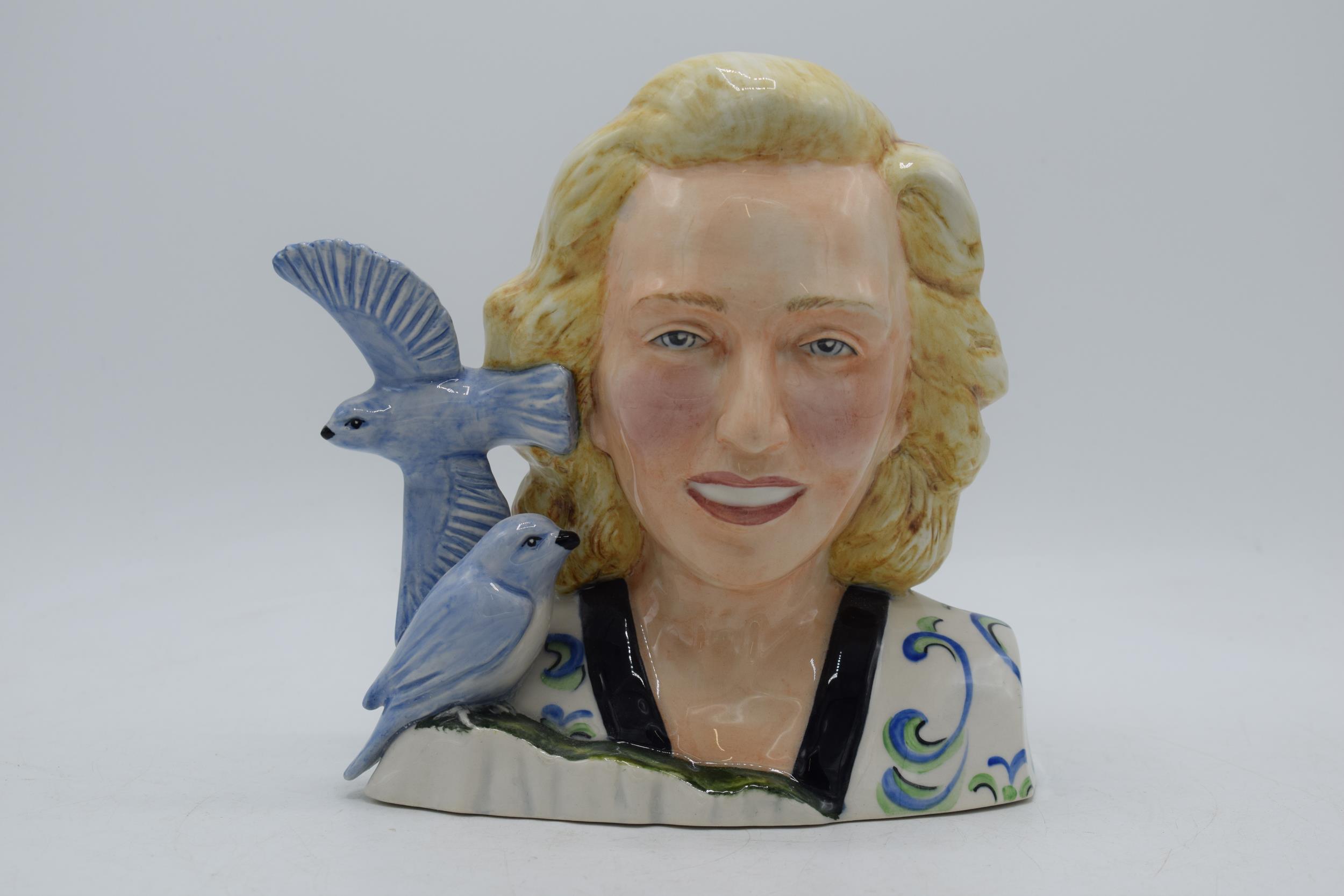 Bairstow Manor Collectables character jug Dame Vera Lynn, limited edition, 19cm tall. In good