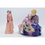 Royal Doulton figures to include Flower Sellers Children, in rarer colourway, and Maureen HN1770,