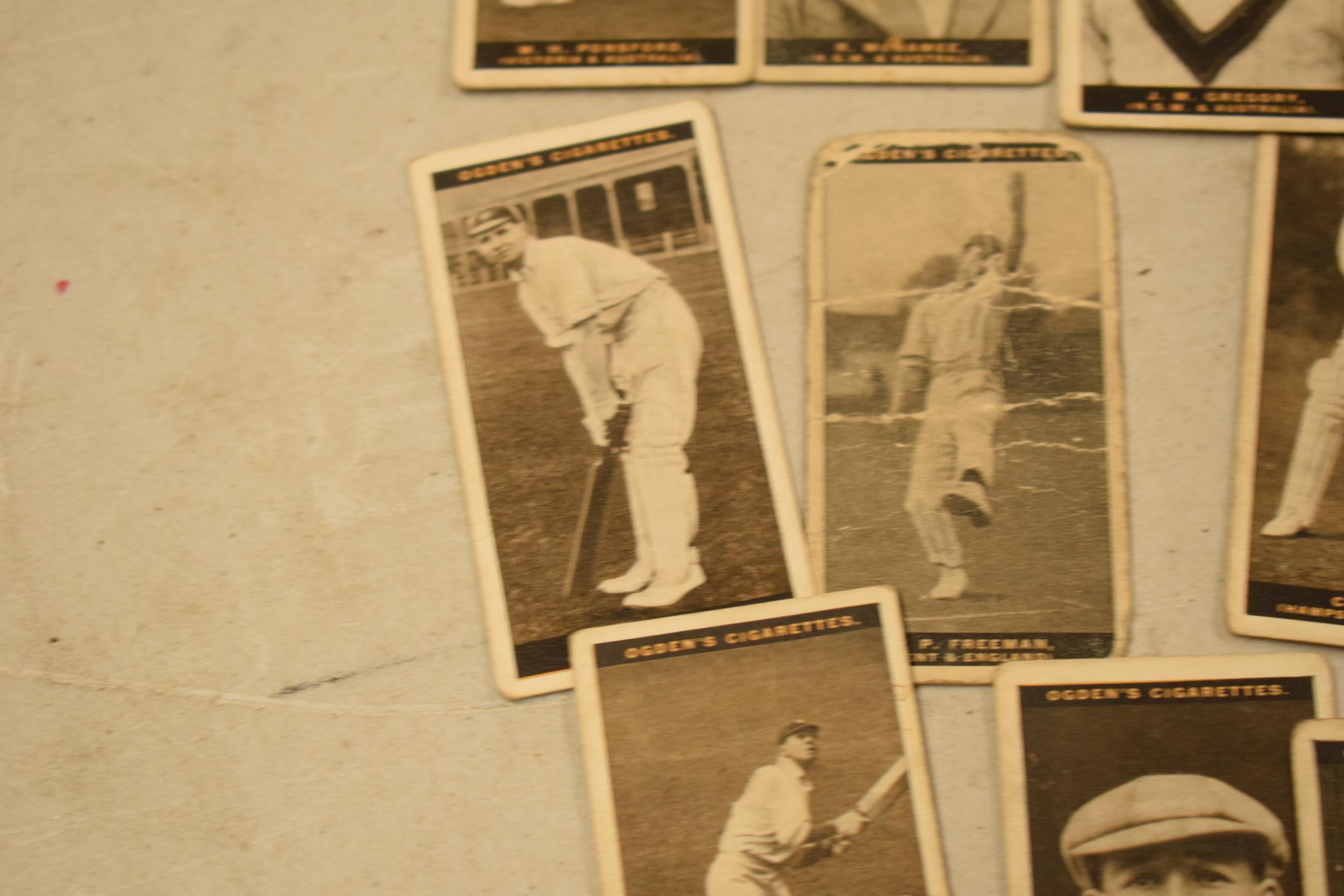 A good interesting collection of loose cigarette cards to include Ogden's Australian Cricketers - Image 20 of 26