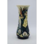 Moorcroft Water Lily vase, 21cm tall (deep crazing). In good condition with no obvious damage or