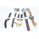 A collection of vintage watches to include Timex, Zeitner, Sekonda, Accurist and others (9), all