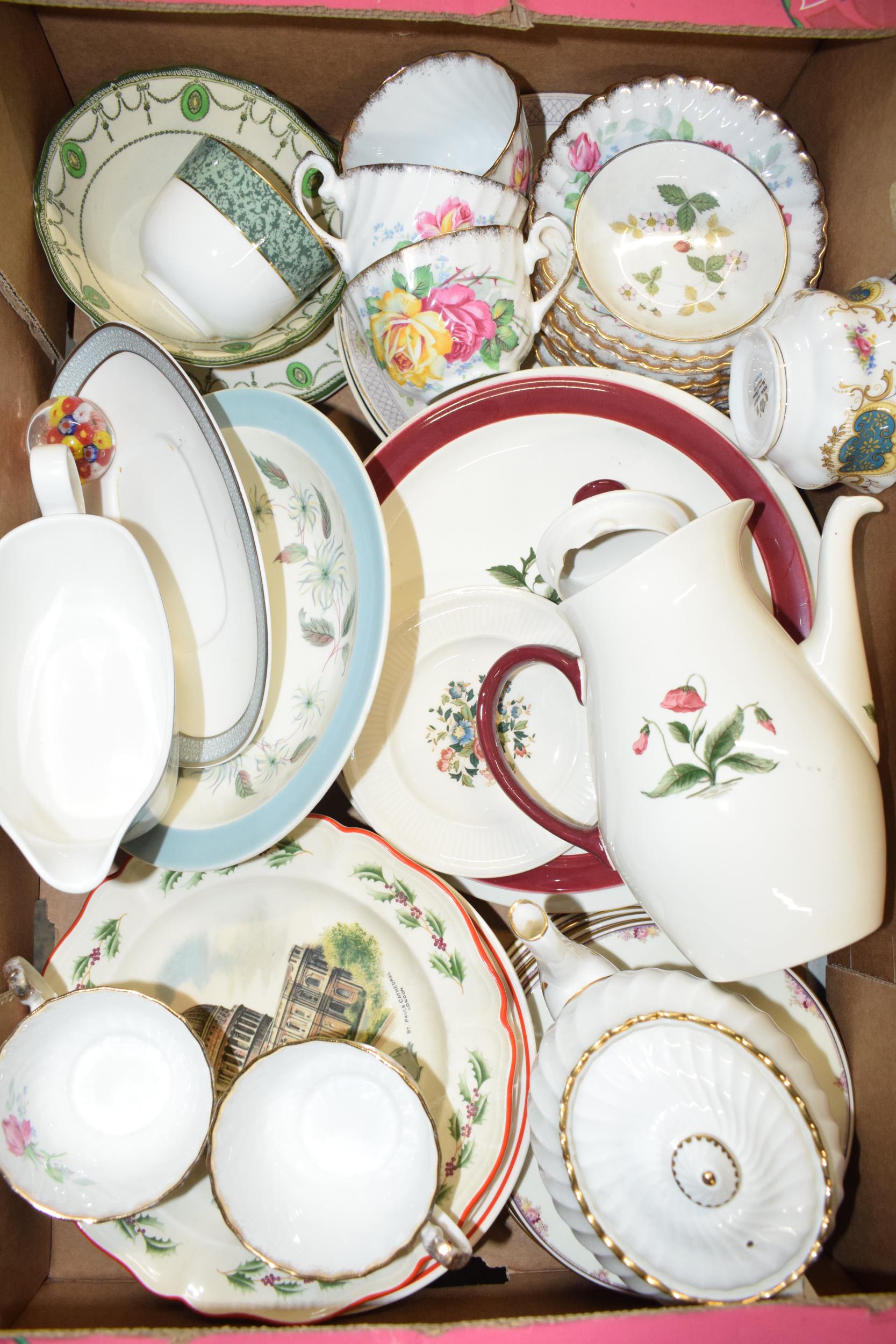 Ceramics to include Wedgwood, Royal Doulton, Masons and others such as teapots, plates, duos etc ( - Image 3 of 3