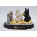 Beswick Beatrix Potter tableau Duchess and Ribby P4983, limited edition with certificate. In good