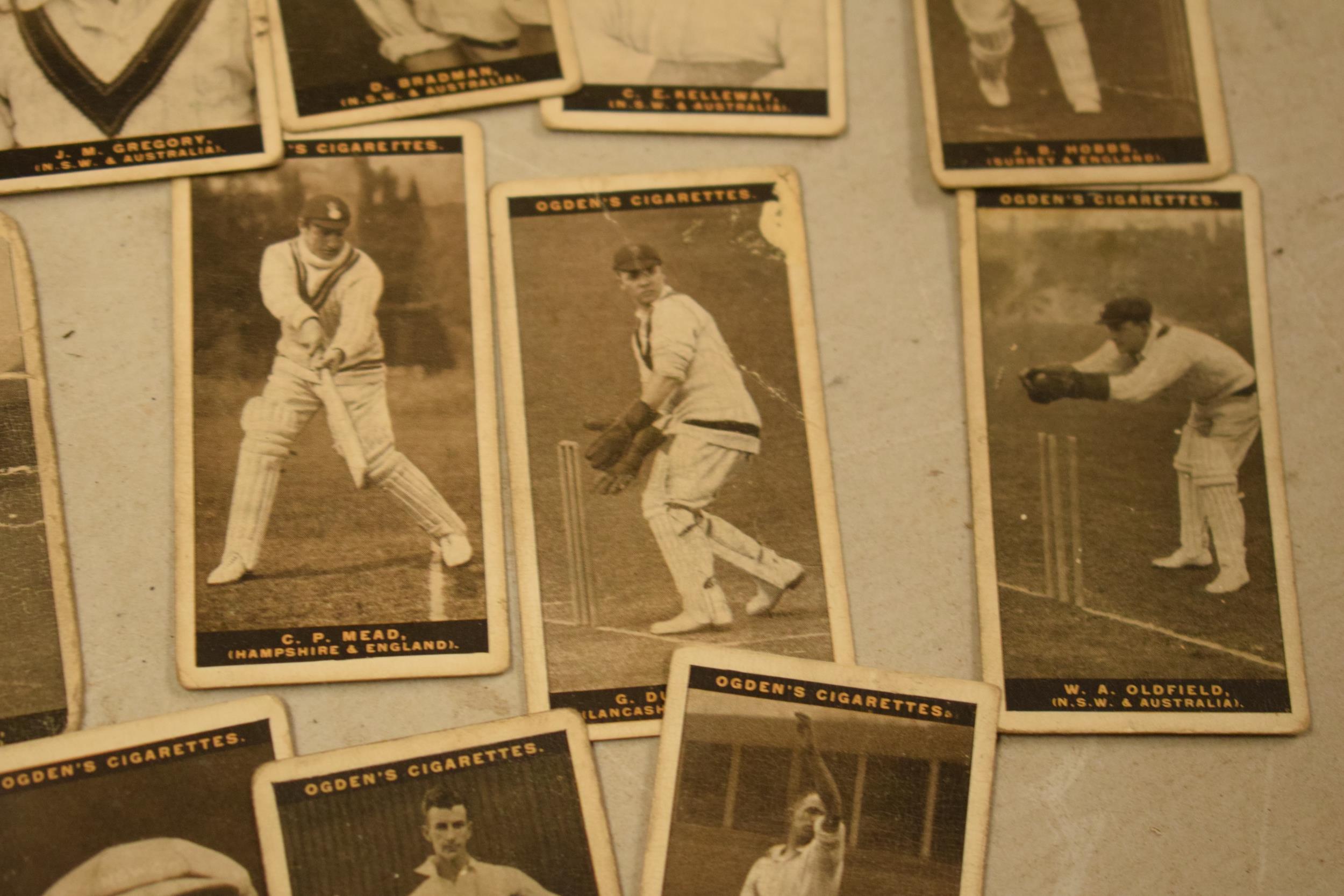 A good interesting collection of loose cigarette cards to include Ogden's Australian Cricketers - Image 19 of 26