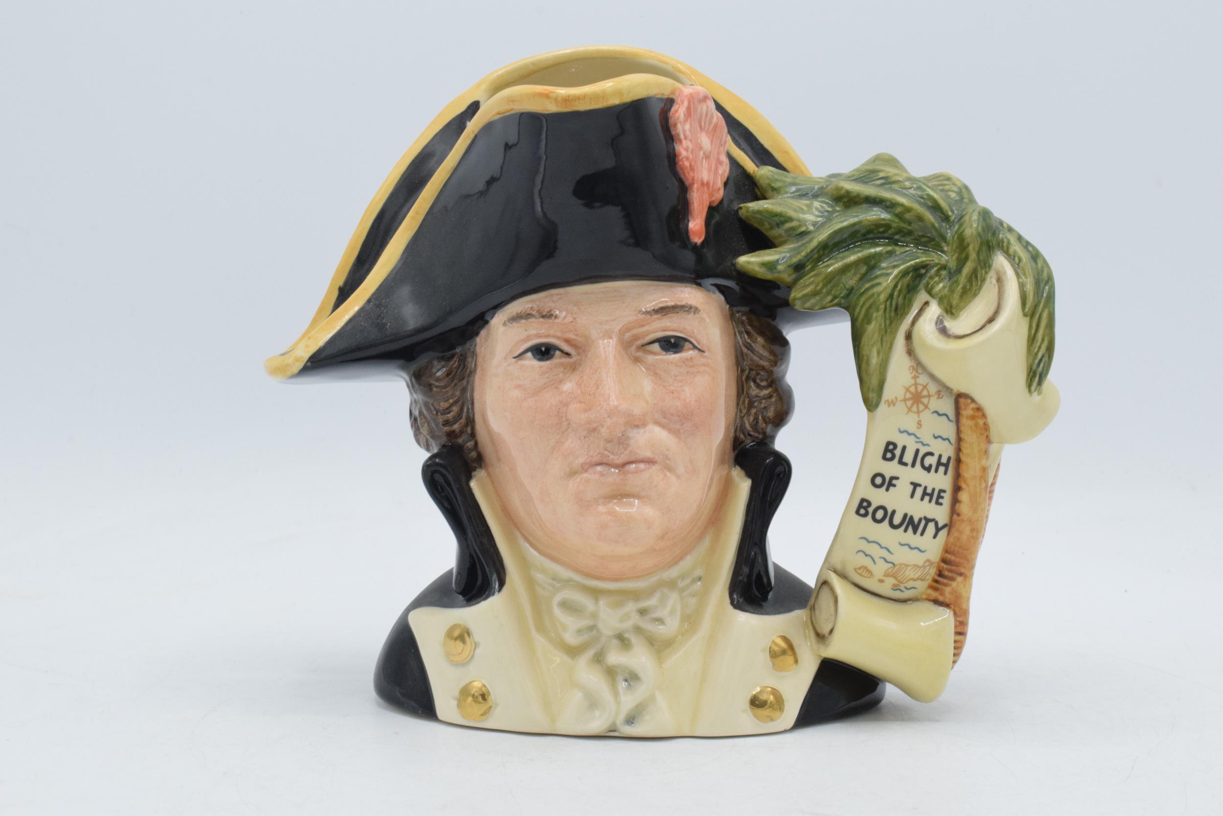 Large Royal Doulton character jug Captain Bligh D6967. In good condition with no obvious damage or