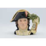 Large Royal Doulton character jug Captain Bligh D6967. In good condition with no obvious damage or