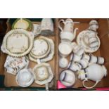 Tea ware to include Queens, Grafton and others such as teapots, cups, saucers and others (Qty).