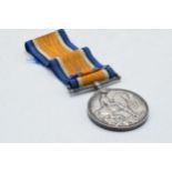 World War One silver 1914-1918 medal 55617 CPL T G COCKERILL DURH L I, with ribbon.