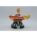 Bairstow Manor Collectables Beatles Submarine, 16cm tall. In good condition with no obvious damage