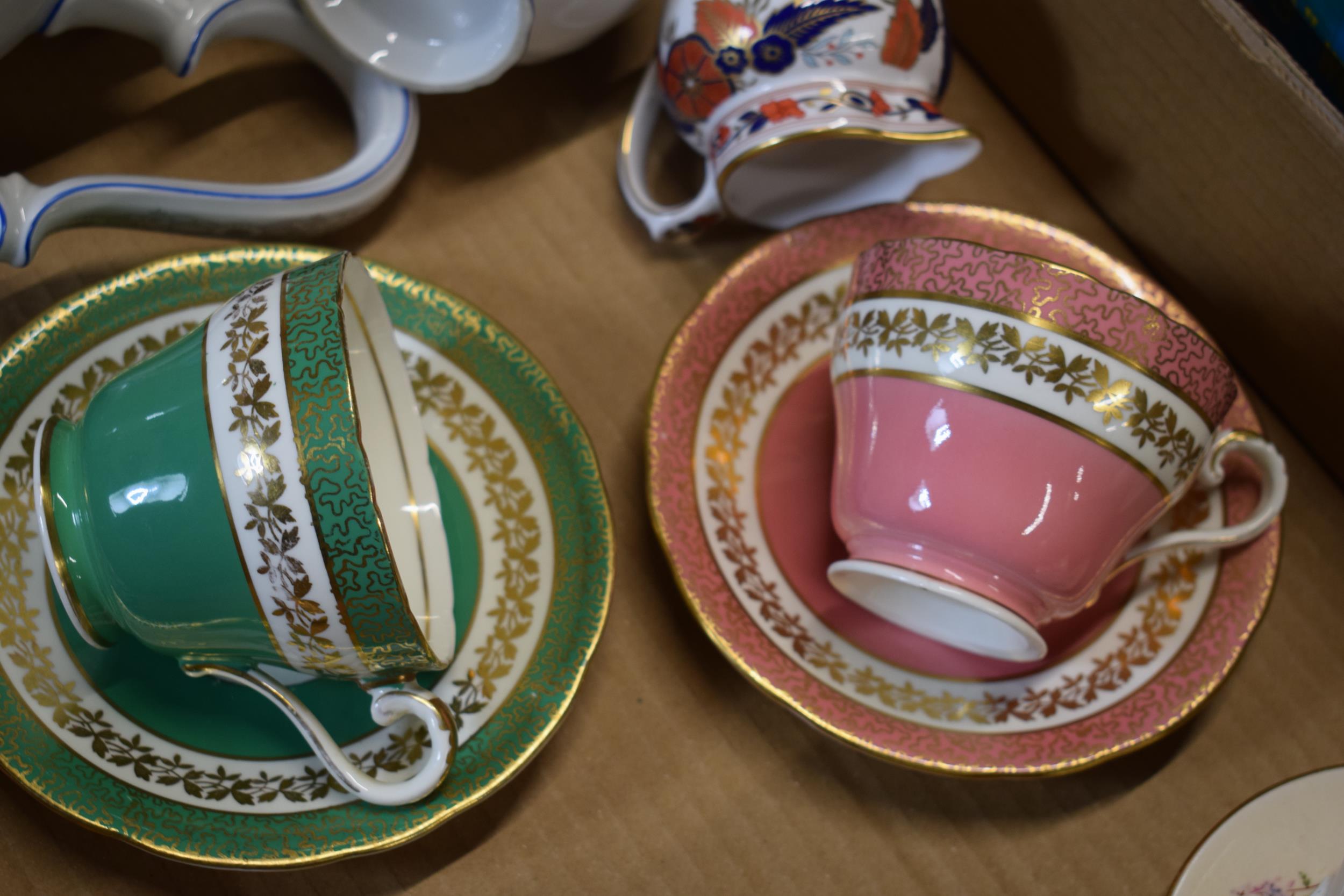 A collection of pottery to include Aynsley cups and saucers x 2, Spode items, Rosenthal - Image 7 of 9