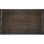 Vintage 20th century rug, 167 x 94cm.