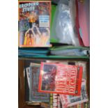 A large collection of football memorabilia to include programmes, annuals, newspaper cuttings and