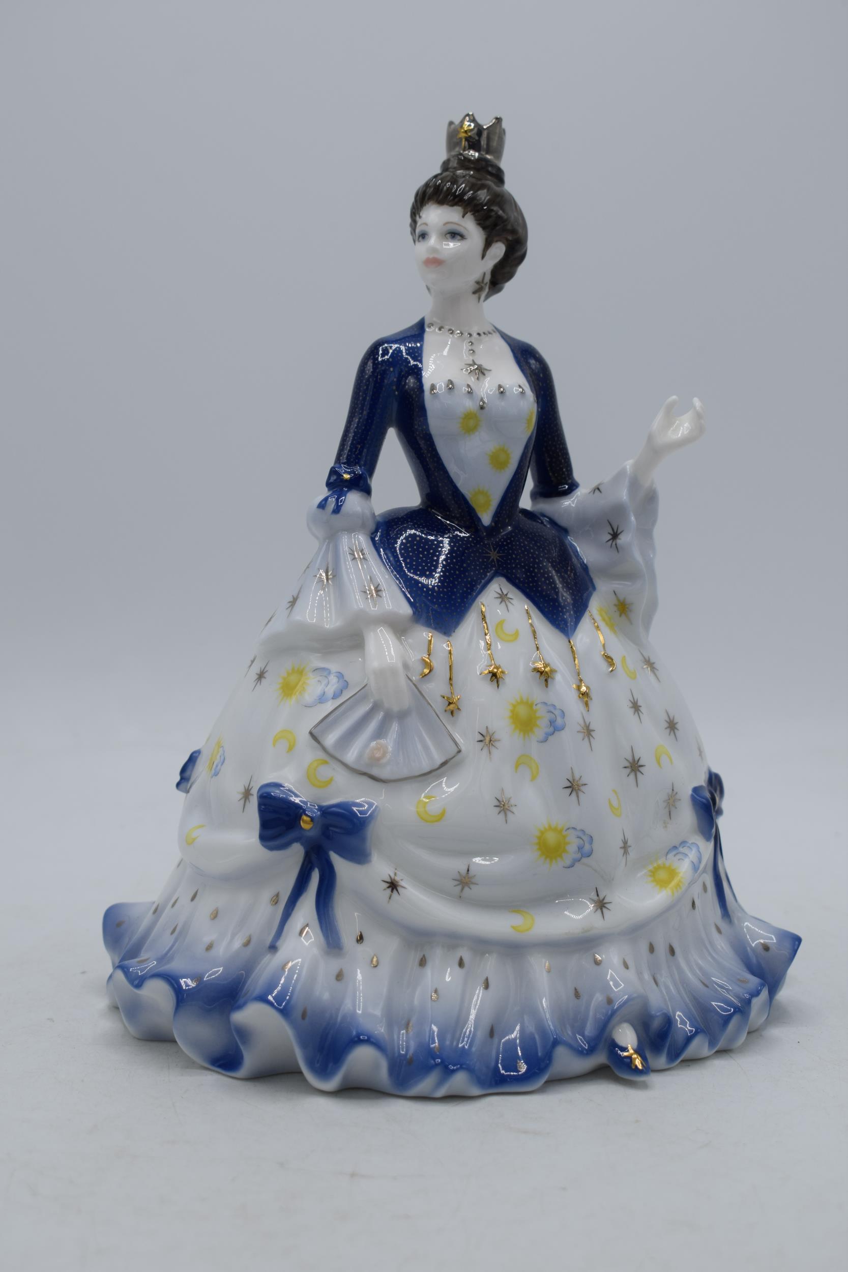 Boxed Coalport lady figure Millennium Princess. In good condition with no obvious damage or