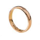 22ct gold wedding band, 4.5 grams, Birmingham 1851, size N, 3.5mm.