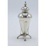 Silver pepperette in a Modernist / Archibold Knox style, 60.7 grams, Birmingham 1903, Deakin &