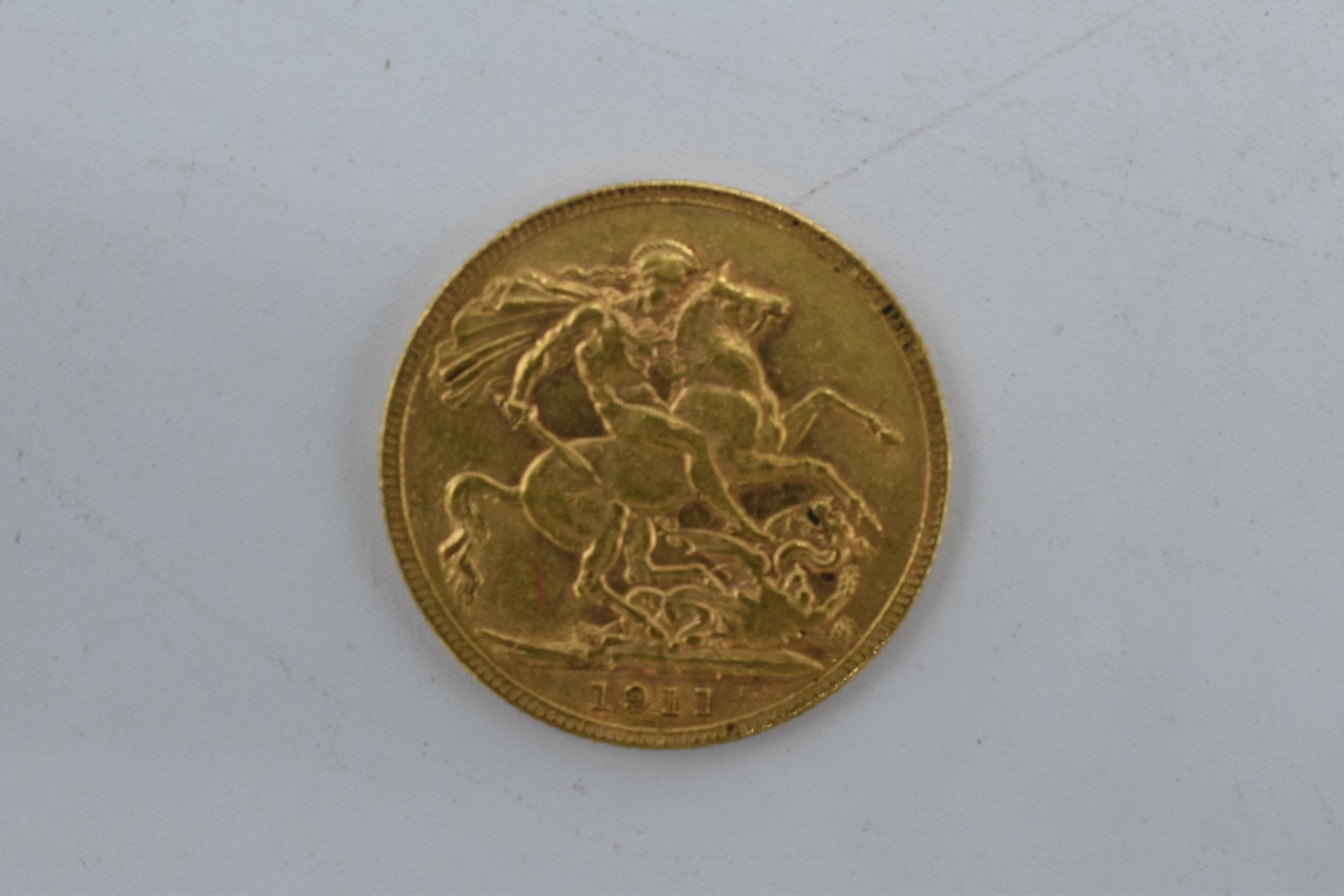 22ct gold full sovereign 1911. - Image 2 of 3