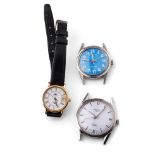 A trio of watches to include a Rotary and 2 fashion others (all sold as spares).