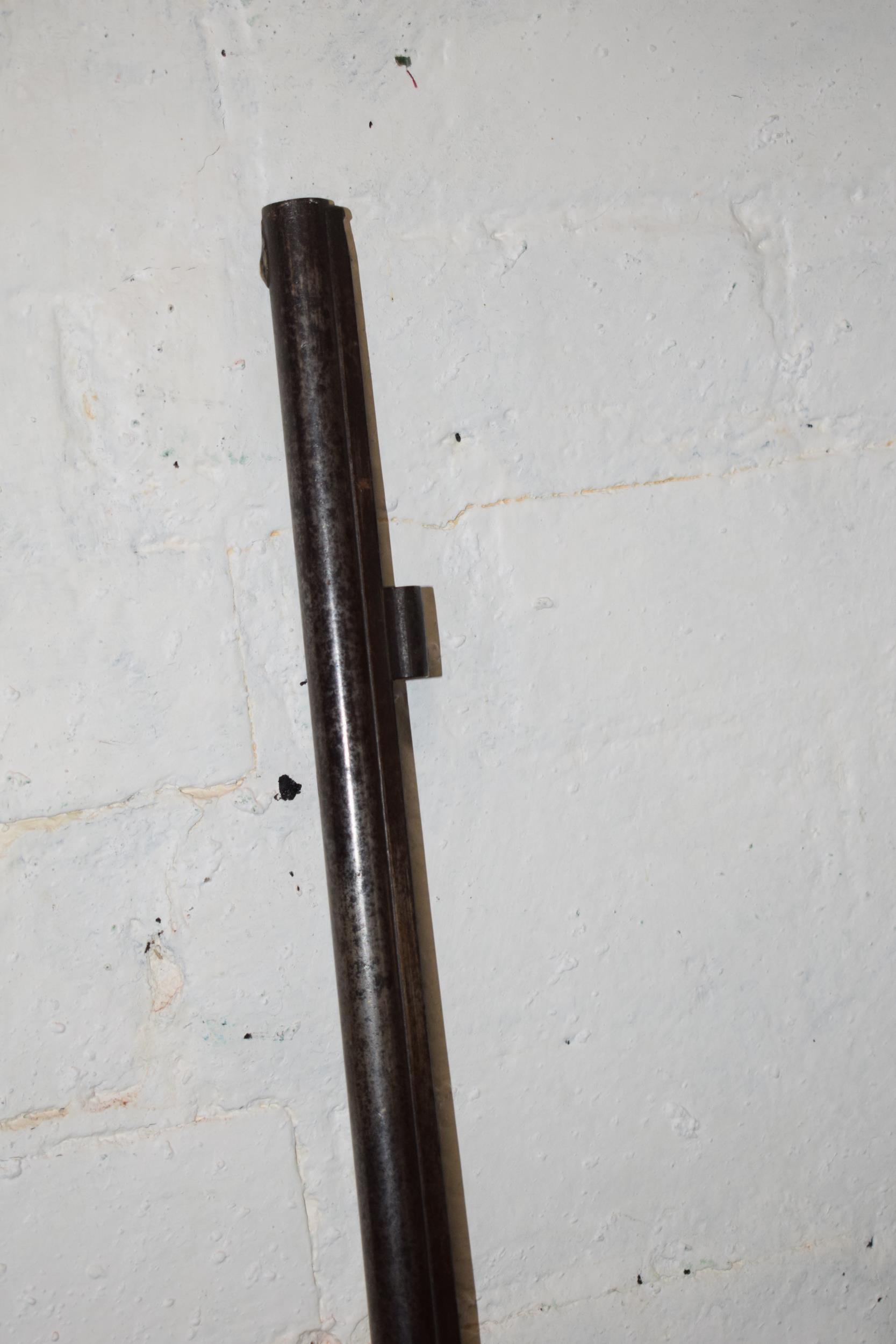 Heylen's of Cornhill London musket with wooden stock, 87cm long barrel, 129cm long, marked 'Cornhill - Image 13 of 17