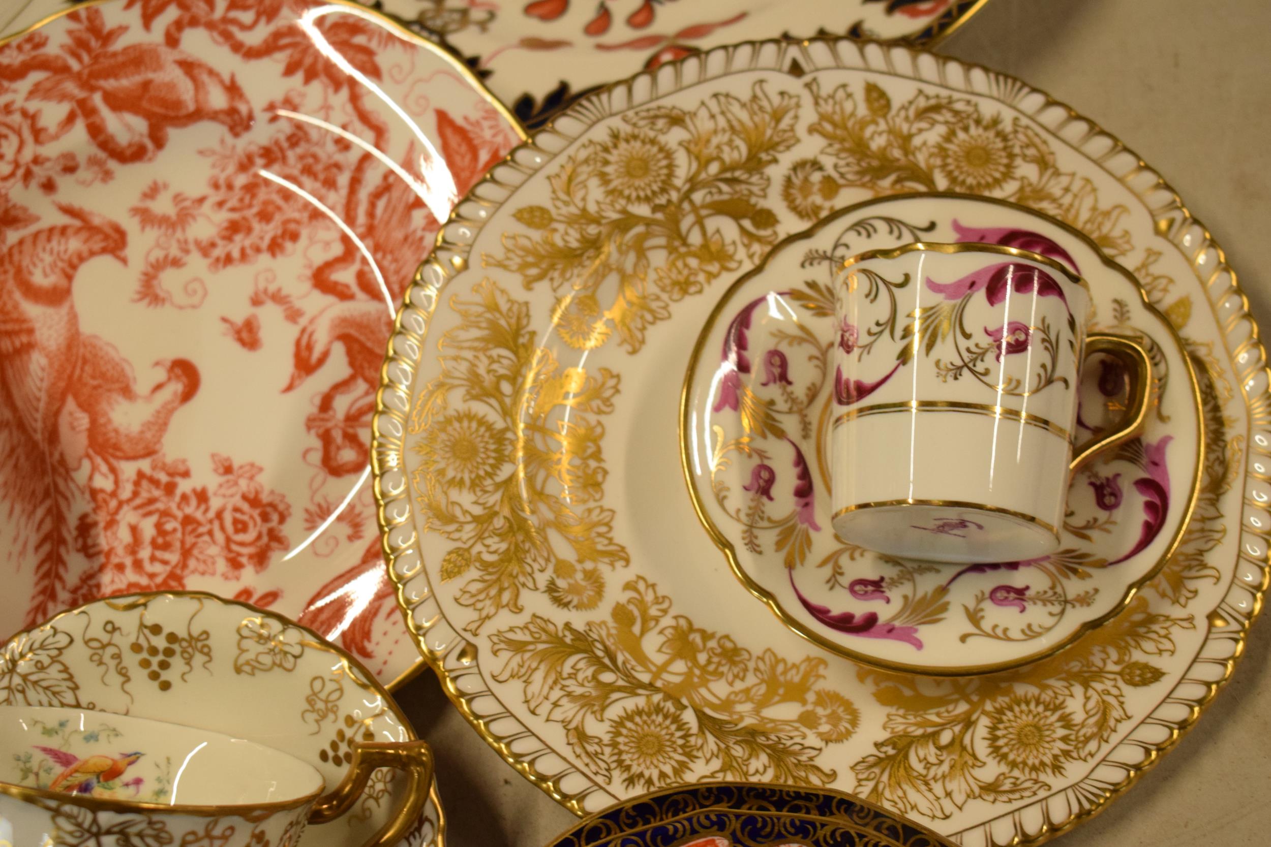 Royal Crown Derby plates and similar to include patterns such as Mikado, Vine, Olde Avesbury and - Image 3 of 8