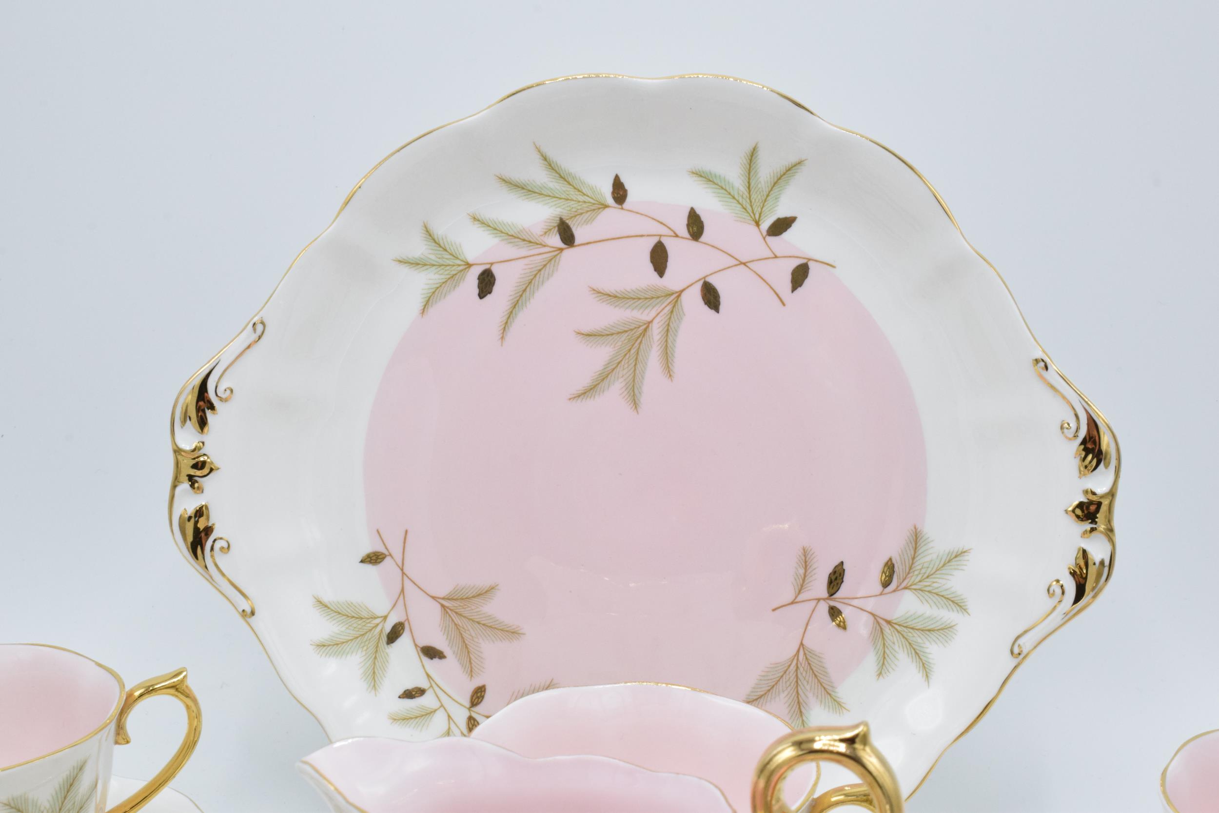 Royal Albert tea ware in the Braemar design to include 6 cups, 6 saucers, 6 side plates, a milk jug, - Image 6 of 6