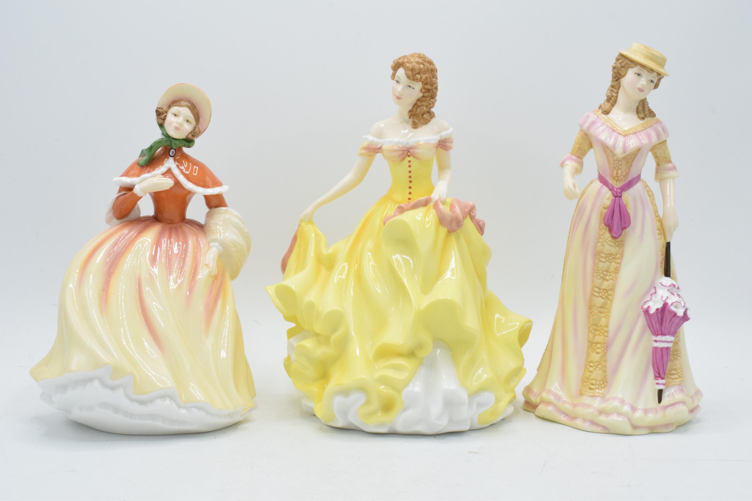 Royal Doulton Pretty Ladies figures to include Summer HN5322, Spring HN5321 and Autumn HN5323 (3).