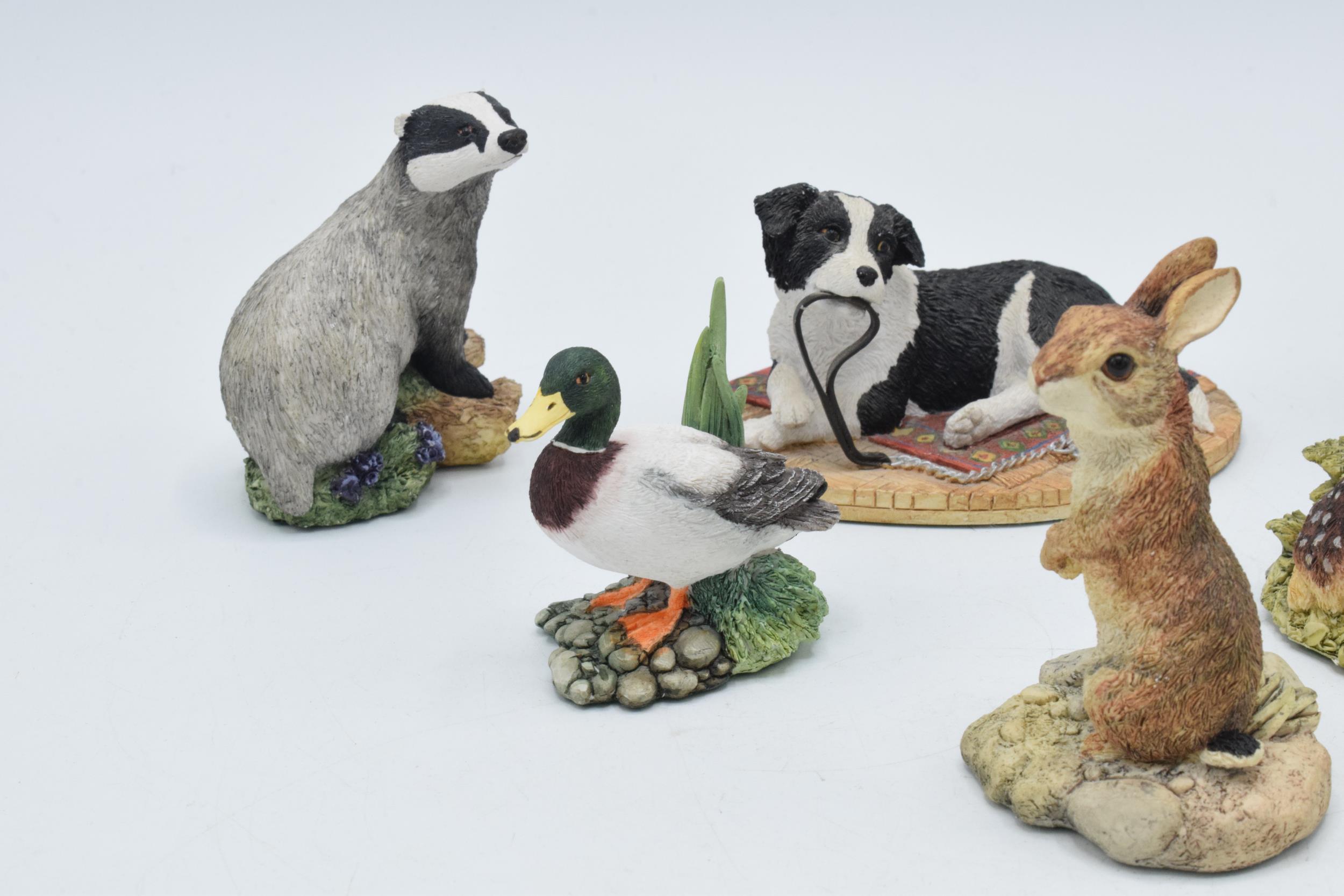 A collection of Border Fine Arts Society figures to include Woodland Ramble B0913, Future Stars - Image 3 of 5