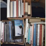 A large quantity of antiques reference books, auction catalogues and others (3 boxes).