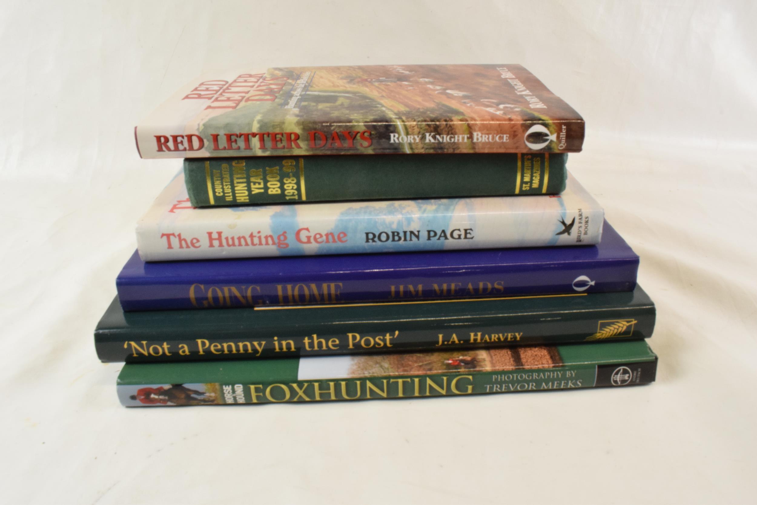 A good selection of books of hunting interest. To include, Red Letter Days Rory Knight Bruce, West - Image 2 of 2