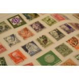 World collection of stamps in Stanley Gibbons album and loose sheets to include Great Britain,