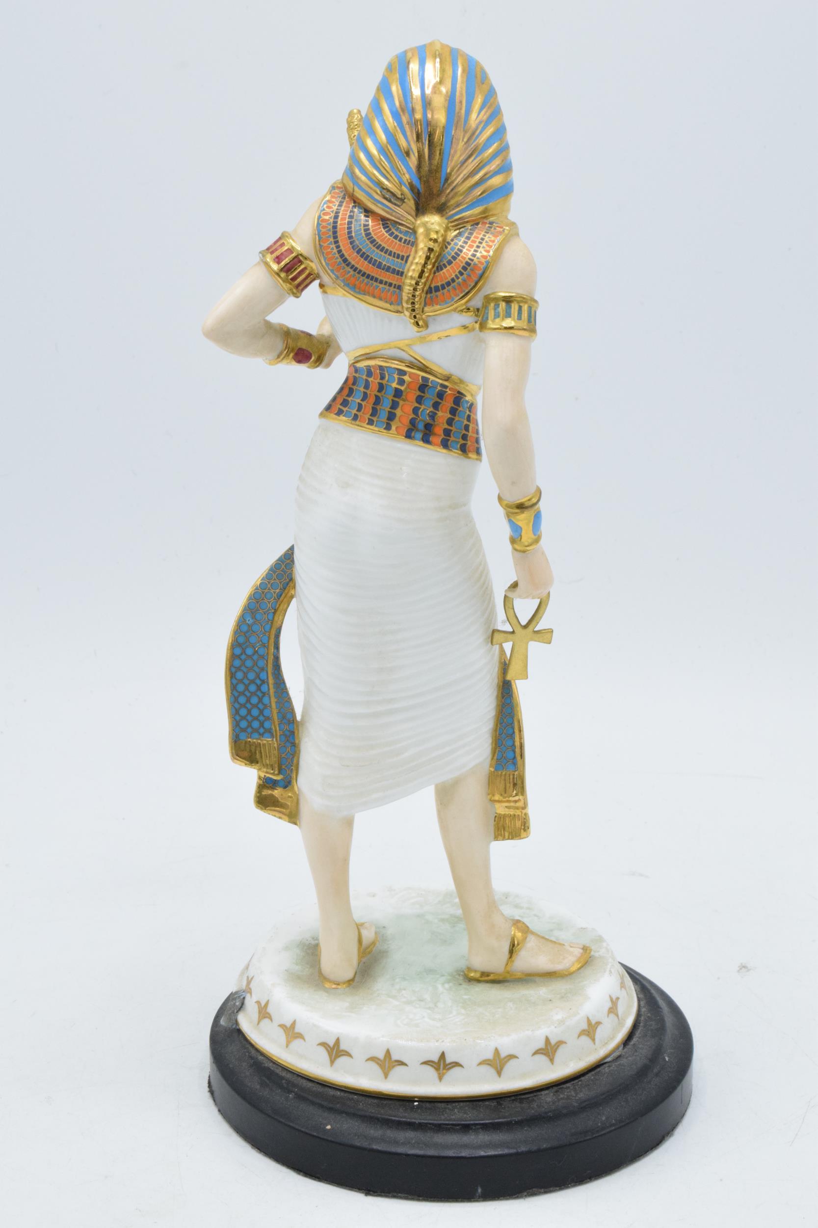 Wedgwood limited edition figure Tutankhamun The Boy King CW310 with cross and staff. In good - Image 3 of 4