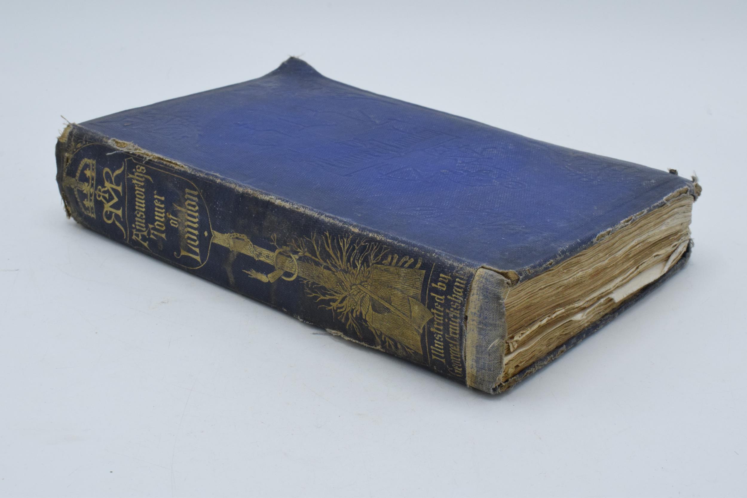'Ainsworth's Tower of London' hardback book by William Harrison Ainsworth, 1854. Text generally - Image 4 of 8