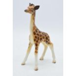 A Beswick Giraffe marked Beswick England. Height 18cm. No breaks, restoration or damage. First