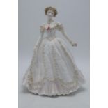Royal Worcester limited edition figurine Sweetest Valentine. In good condition with no obvious