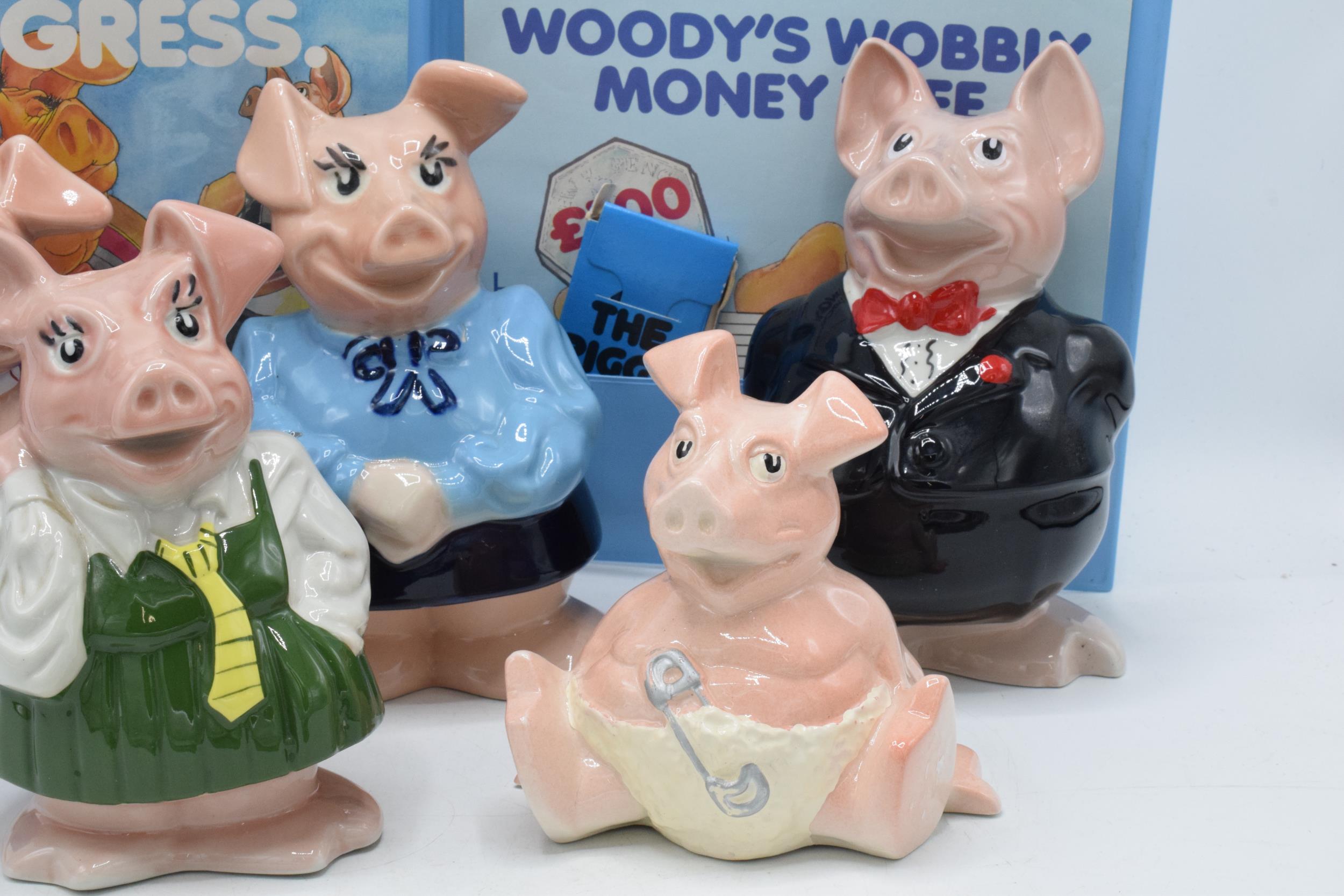 Wade Natwest Pig Family to include a folder with related items (6). In good condition with no - Image 3 of 3