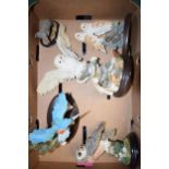 A collection of Country Artists figures to include Mountain Sentinal CA822, Little Owl,