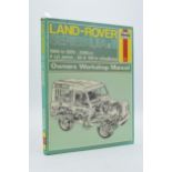 Haynes No. 314 Land Rover Series II, IIA & III Petrol 1958-1978. Pagers 101-107 badly marked but all