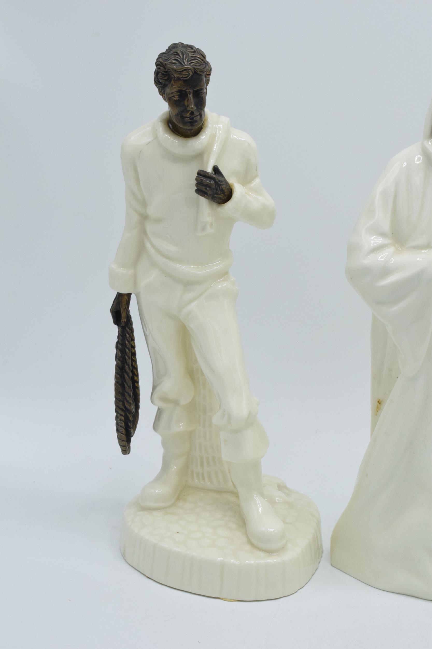 Minton figures to include The Fisherman Travellers Tales, Sea Breezes and The Sheikh (4) (all with - Image 2 of 16