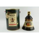 Sealed Bells Old Scotch Whisky Christmas 1991 commemorative example in presentation tin.