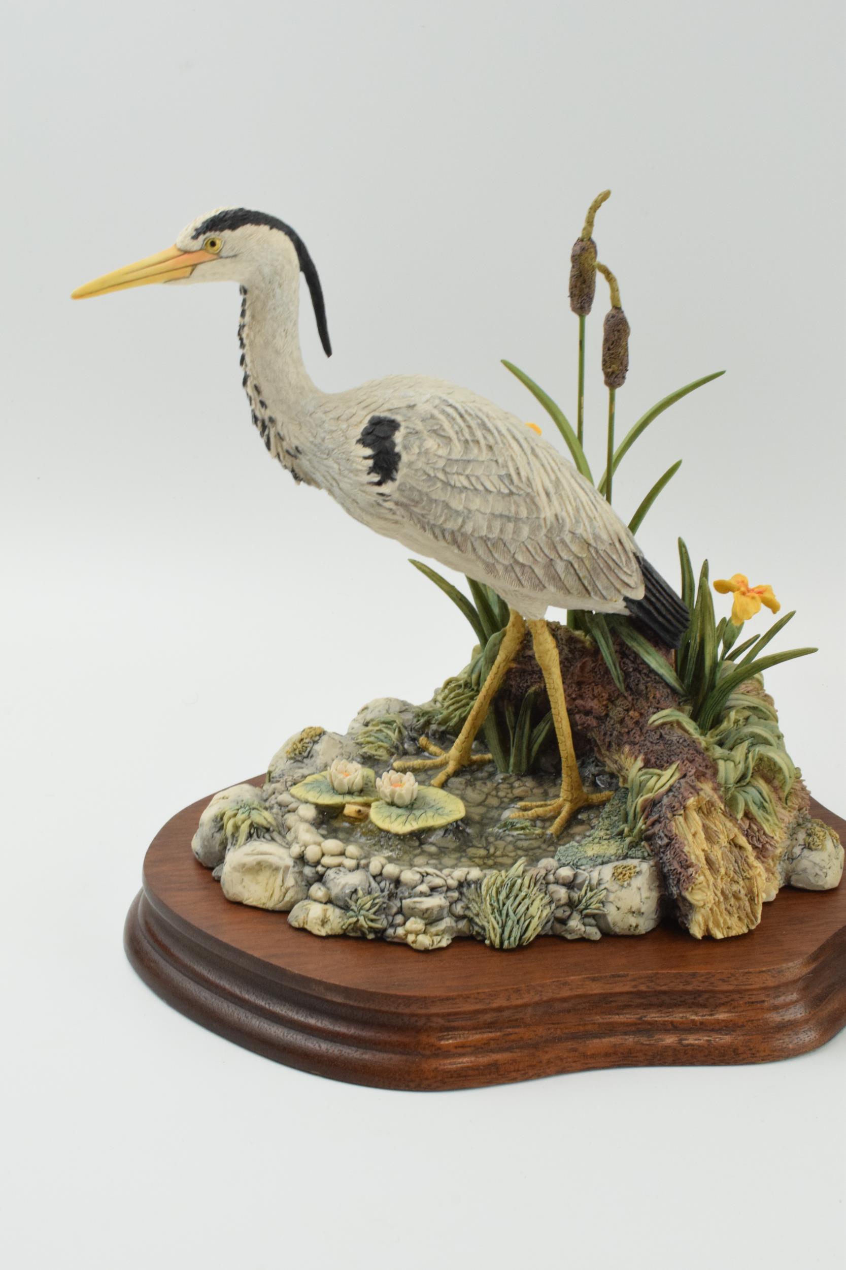 Border Fine Arts figures to include Heron 'Patience', L123 by David Walton, limited edition, with ' - Image 3 of 5