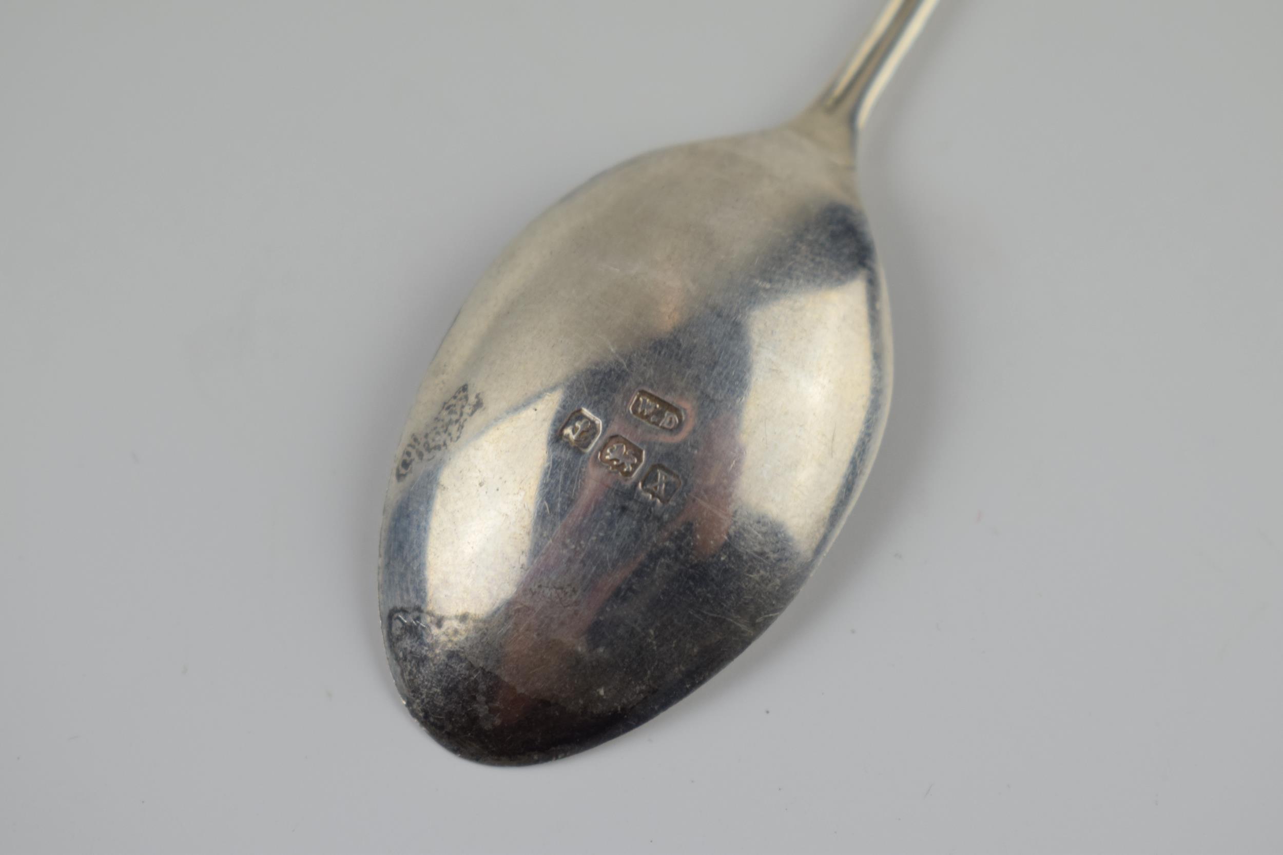 A collection of silver apostle spoons, 40.0 grams (5). - Image 4 of 4