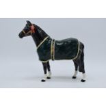 Beswick Welsh Mountain Pony A247 BCC 1999 in black, limited edition, boxed. In good condition with