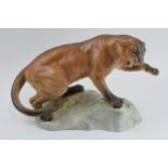 Beswick Puma on Rock 1702 in gloss colourway. In good condition with no obvious damage or