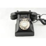 Vintage Bakelite telephone, converted to electric. In good condition though untested.